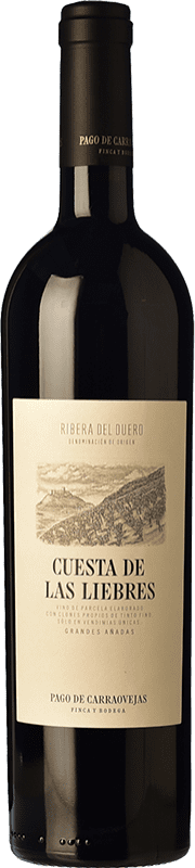 423,95 € Free Shipping | Red wine Pago de Carraovejas Cuesta de las Liebres D.O. Ribera del Duero Castilla y León Spain Magnum Bottle 1,5 L