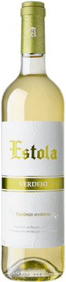 6,95 € 免费送货 | 白葡萄酒 Ayuso Estola D.O. La Mancha 卡斯蒂利亚 - 拉曼恰 西班牙 Verdejo — 维德霍 75 cl