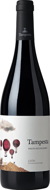 6,95 € 免费送货 | 红酒 Tampesta 橡木 D.O. León 卡斯蒂利亚莱昂 西班牙 Prieto Picudo 瓶子 75 cl