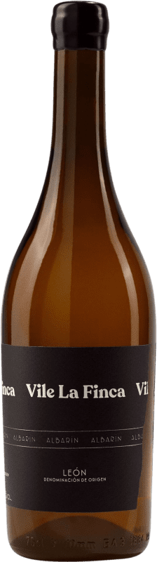 14,95 € 免费送货 | 白酒 Vile La Finca Blanco D.O. Tierra de León 卡斯蒂利亚莱昂 西班牙 Albarín 瓶子 75 cl