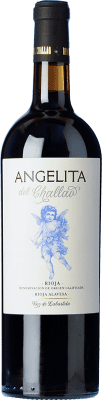 39,95 € Envio grátis | Vinho tinto Dominio del Challao Angelita D.O.Ca. Rioja La Rioja Espanha Tempranillo, Grenache, Graciano, Viura Garrafa 75 cl