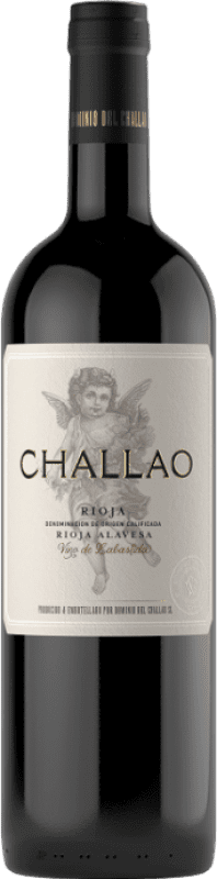 161,95 € 送料無料 | 赤ワイン Dominio del Challao D.O.Ca. Rioja ラ・リオハ スペイン Tempranillo — テンプラニーリョ, Garnacha — グルナッシュ, Graciano — グラシアーノ, Viura — ヴィウラ 75 cl