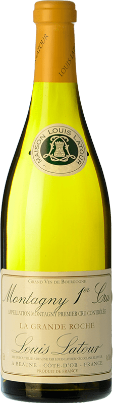 46,95 € Envio grátis | Vinho branco Louis Latour La Grande Roche Montagny Borgonha França Chardonnay Garrafa 75 cl