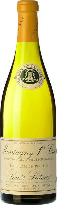47,95 € Envio grátis | Vinho Branco Louis Latour La Grande Roche A.O.C. Montagny Borgonha França Chardonnay 75 cl