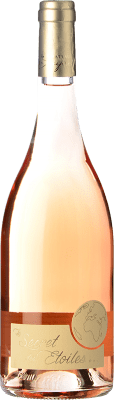 16,95 € Kostenloser Versand | Rosé-Wein Château Boujac Le Secret des Étoiles Rosé Jung A.O.P. Fronton Rouge Frankreich Négrette Flasche 75 cl