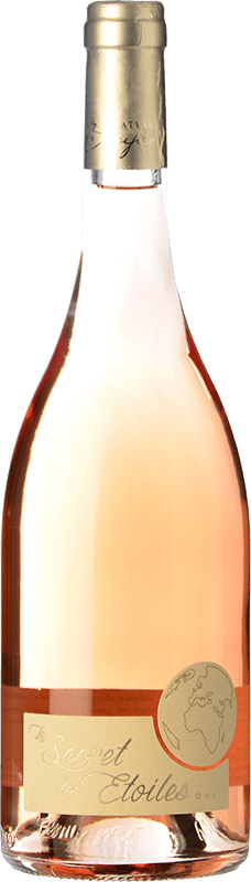 16,95 € Spedizione Gratuita | Vino rosato Château Boujac Le Secret des Étoiles Rosé Giovane A.O.P. Fronton Rouge Francia Négrette Bottiglia 75 cl