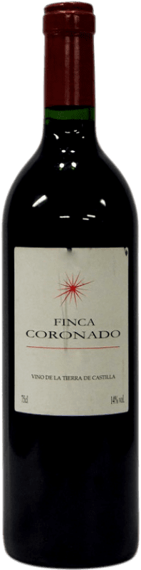 16,95 € 免费送货 | 红酒 Finca Coronado 收藏家标本 I.G.P. Vino de la Tierra de Castilla 卡斯蒂利亚 - 拉曼恰 西班牙 Tempranillo, Syrah, Cabernet Sauvignon 瓶子 75 cl