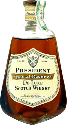 849,95 € Envoi gratuit | Blended Whisky Macdonald Greenlees President Special Reserve de Luxe Spécimen de Collection années 1970's Royaume-Uni Bouteille 75 cl