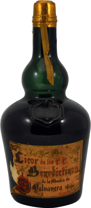 225,95 € Envío gratis | Licores Abadía de Valvanera Benedictinos Ejemplar Coleccionista 1960's España Botella 75 cl