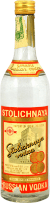 11,95 € Free Shipping | Vodka Stolichnaya 1970's Russian Federation Medium Bottle 50 cl Collector's Item Not for Consumption