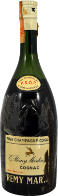 592,95 € Kostenloser Versand | Cognac Remy Martin Sammlerexemplar aus den 1960er Jahren A.O.C. Cognac Frankreich Flasche 75 cl