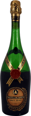 11,95 € Kostenloser Versand | Weißwein Castellblanch Zero 1970's Brut — Herb D.O. Cava Katalonien Spanien 75 cl Sammlerstück Nicht zum Verzehr Geeignet