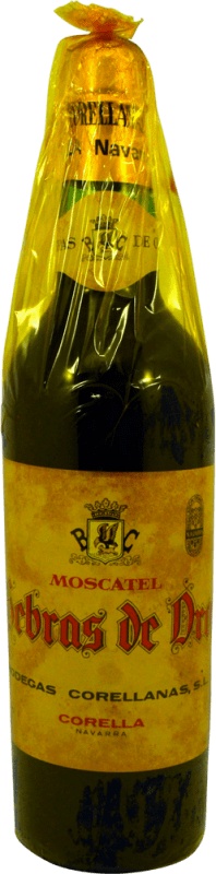 55,95 € 免费送货 | 甜酒 Corellanas Hebras de Oro 珍藏版 1970 年代 西班牙 Muscat 瓶子 75 cl