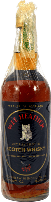 482,95 € 送料無料 | ウイスキーブレンド Broomielaw Blending Wee Heather Selected Scotch コレクターズ コピー 1970 年代 イギリス ボトル 75 cl