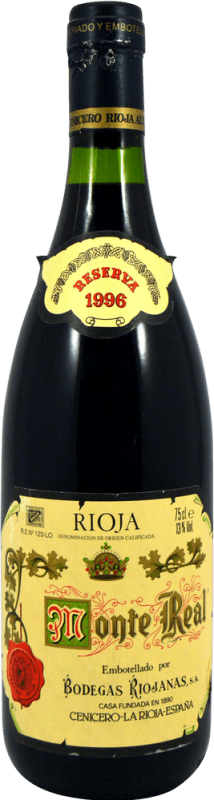 23,95 € Free Shipping | Red wine Bodegas Riojanas Monte Real Collector's Specimen Reserve D.O.Ca. Rioja The Rioja Spain Bottle 75 cl