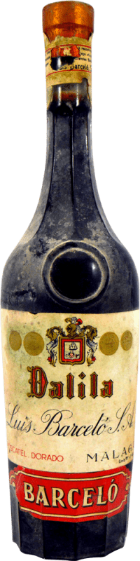 22,95 € Kostenloser Versand | Süßer Wein Luis Barceló Dalila Sammlerexemplar aus den 1930er Jahren Spanien Muskateller Flasche 75 cl