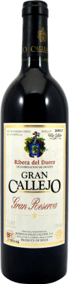 97,95 € Spedizione Gratuita | Vino rosso Félix Callejo Gran Callejo Esemplare da Collezione Gran Riserva 1989 Spagna Bottiglia 75 cl