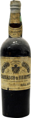 55,95 € Envio grátis | Vinho fortificado Carrasco & Benítez Lágrima Nº 1 Espécime de Colecionador década de 1940 Espanha Garrafa 75 cl