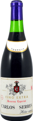165,95 € 免费送货 | 强化酒 Carlos Serres Especial 收藏家标本 预订 1958 D.O.Ca. Rioja 拉里奥哈 西班牙 瓶子 75 cl