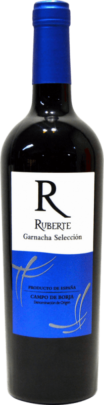 38,95 € Free Shipping | Red wine Ruberte Selección D.O. Campo de Borja Spain Grenache Bottle 75 cl