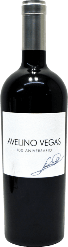 29,95 € 免费送货 | 红酒 Avelino Vegas 100 Aniversario D.O. Ribera del Duero 卡斯蒂利亚莱昂 西班牙 Tempranillo 瓶子 75 cl