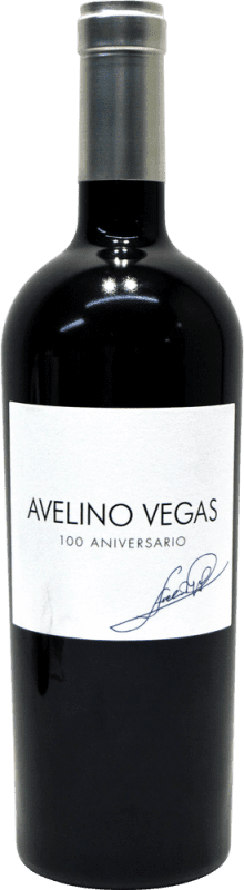 32,95 € Envoi gratuit | Vin Rouge Avelino Vegas 100th Edición Especial Aniversario — Édition Spéciale Anniversaire D.O. Ribera del Duero Castille et Leon Espagne Tempranillo Bouteille 75 cl