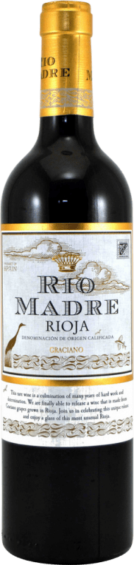 6,95 € 免费送货 | 红酒 Ilurce Río Madre D.O.Ca. Rioja 拉里奥哈 西班牙 Graciano 瓶子 75 cl