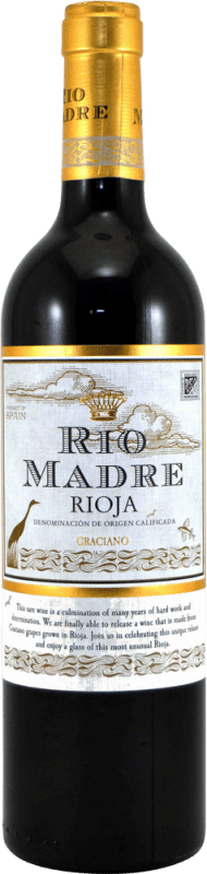 6,95 € Envío gratis | Vino tinto Ilurce Río Madre D.O.Ca. Rioja La Rioja España Graciano Botella 75 cl