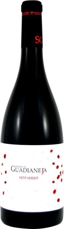 5,95 € Envío gratis | Vino tinto Vinícola de Castilla Señorío de Guadianeja Joven D.O. La Mancha Castilla la Mancha España Petit Verdot Botella 75 cl