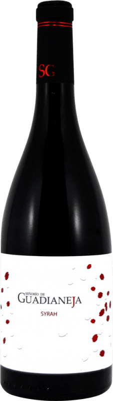 9,95 € Kostenloser Versand | Rotwein Vinícola de Castilla Señorío de Guadianeja Jung D.O. La Mancha Kastilien-La Mancha Spanien Syrah Flasche 75 cl