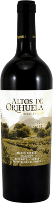 6,95 € Kostenloser Versand | Rotwein Mateo Altos de Orihuela Premium Eiche D.O. Alicante Valencianische Gemeinschaft Spanien Syrah, Monastrell Flasche 75 cl