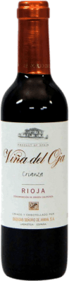 3,95 € Бесплатная доставка | Красное вино Señorío de Arana Viña del Oja старения D.O.Ca. Rioja Ла-Риоха Испания Tempranillo, Mazuelo Половина бутылки 37 cl