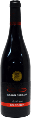 4,95 € Envio grátis | Vinho Tinto El Progreso Ojos del Guadiana Seleção D.O. La Mancha Castela-Mancha Espanha Merlot, Syrah, Cabernet Sauvignon Garrafa 75 cl