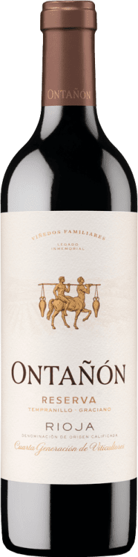 13,95 € Free Shipping | Red Wine Ontañón Reserve — Aged D.O.Ca. Rioja The Rioja Spain Tempranillo, Graciano 75 cl