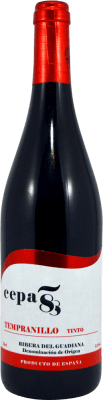 4,95 € 免费送货 | 红酒 Cepa 88 D.O. Ribera del Guadiana 埃斯特雷马杜拉 西班牙 Tempranillo 瓶子 75 cl
