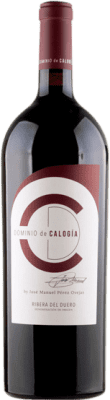 159,95 € Envío gratis | Vino tinto Dominio de Calogía Joven D.O. Ribera del Duero Castilla y León España Tempranillo Botella Magnum 1,5 L