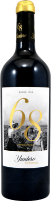 16,95 € Free Shipping | Red Wine Yuntero 68 Vendimias Reserve — Aged D.O. La Mancha Castilla la Mancha Spain Tempranillo 75 cl