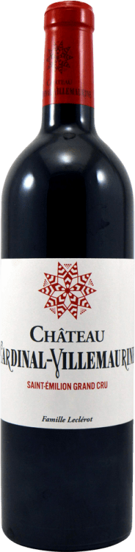 53,95 € Бесплатная доставка | Красное вино Château Villemaurine Cardinal A.O.C. Saint-Émilion Grand Cru Франция Merlot, Cabernet Franc бутылка 75 cl