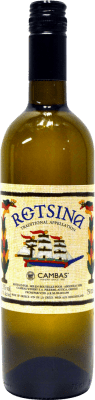5,95 € Free Shipping | White wine Cambas Retsina Greece Bottle 75 cl