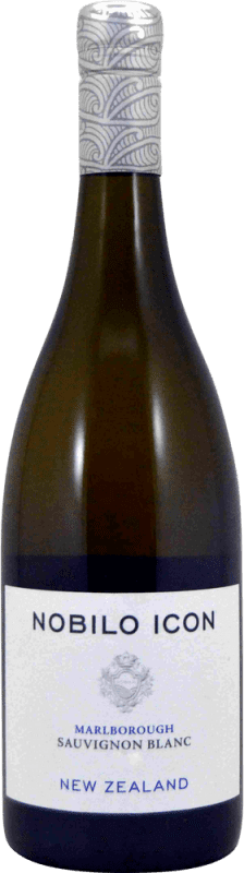 11,95 € Бесплатная доставка | Белое вино Nobilo Icon I.G. Marlborough Марлборо Новая Зеландия Sauvignon — Совиньон Бутылка 75 cl