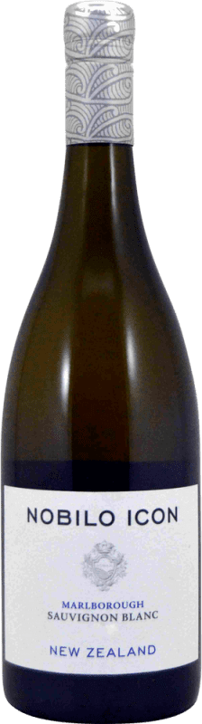 10,95 € Envio grátis | Vinho branco Nobilo Icon I.G. Marlborough Marlborough Nova Zelândia Sauvignon Branca Garrafa 75 cl