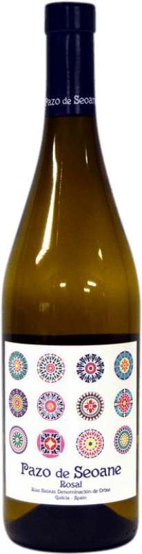 19,95 € Spedizione Gratuita | Vino bianco Lagar de Fornelos Pazo de Seoane D.O. Rías Baixas Galizia Spagna Albariño Bottiglia 75 cl