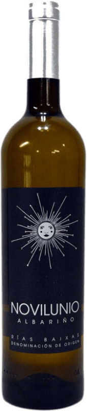 7,95 € 免费送货 | 白酒 Lameiro Ferreira Novilunio D.O. Rías Baixas 加利西亚 西班牙 Albariño 瓶子 75 cl