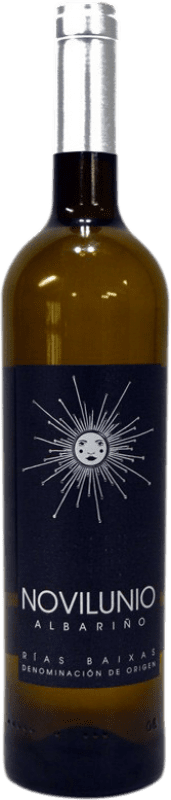 7,95 € Spedizione Gratuita | Vino bianco Lameiro Ferreira Novilunio D.O. Rías Baixas Galizia Spagna Albariño Bottiglia 75 cl