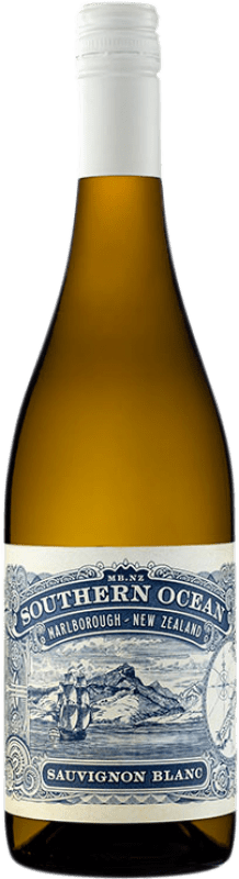 7,95 € Envio grátis | Vinho branco Félix Solís Southern Ocean I.G. Marlborough Marlborough Nova Zelândia Sauvignon Branca Garrafa 75 cl