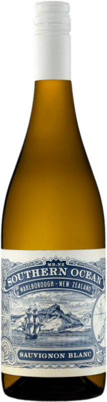 12,95 € Envio grátis | Vinho Branco Félix Solís Southern Ocean I.G. Marlborough Marlborough Nova Zelândia Sauvignon 75 cl