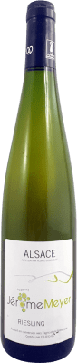 16,95 € Бесплатная доставка | Белое вино Meyer Jérome A.O.C. Alsace Эльзас Франция Riesling бутылка 75 cl