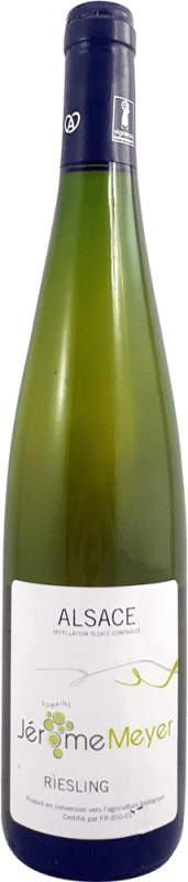 11,95 € Spedizione Gratuita | Vino Bianco Meyer Jérome A.O.C. Alsace Alsazia Francia Riesling 75 cl