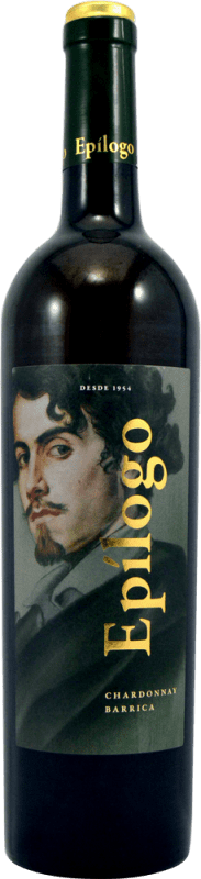 5,95 € Free Shipping | White Wine Yuntero Epílogo Barrel D.O. La Mancha Castilla la Mancha Spain Chardonnay Bottle 75 cl