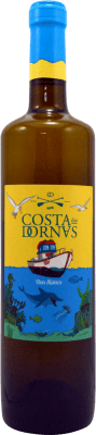 5,95 € Envío gratis | Vino Blanco Villanueva Costa das Dornas España Albariño 75 cl